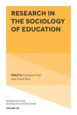 Research in the Sociology of Education 1