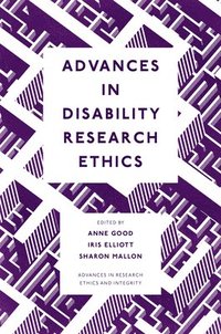 bokomslag Advances in Disability Research Ethics