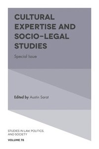bokomslag Cultural Expertise and Socio-Legal Studies