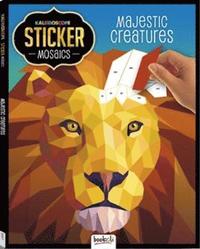 bokomslag Kaleidoscope Sticker Mosaics Majestic Creatures