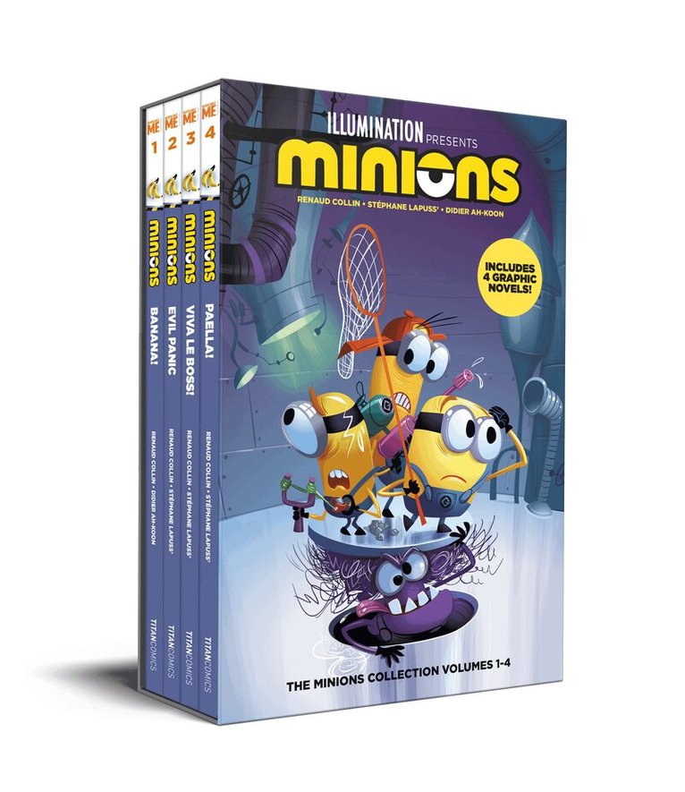 Stephane Lapuss - Minions Vol.1-4 Boxed Set, Häftad