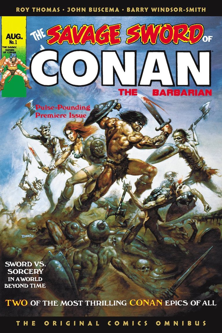 Roy Thomas, Thomas,Roy - Savage Sword of Conan: The Original Comics Omnibus Vol.1, Inbunden