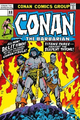 bokomslag Conan The Barbarian: The Original Comics Omnibus Vol.4