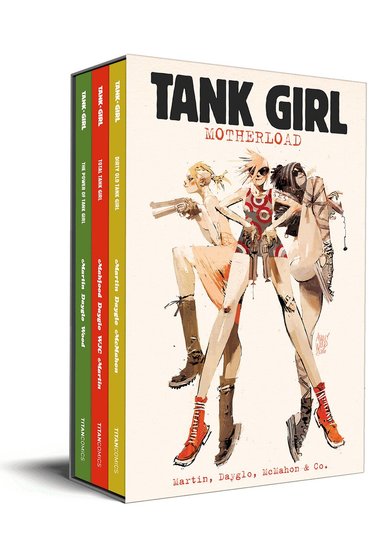 Alan Martin - Tank Girl: The Motherload Slipcase Set, Häftad