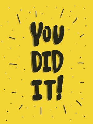 You Did It! 1