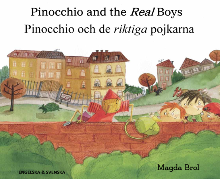 Pinocchio och de riktiga pojkarna (engelska och svenska) 1