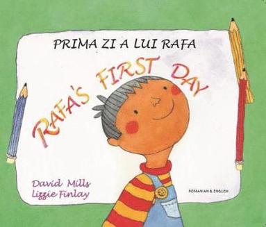 bokomslag Rafa's first day Romanian and English