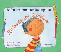 bokomslag Rafas första skoldag (finska och svenska)