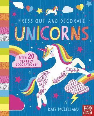 bokomslag Press Out and Decorate: Unicorns