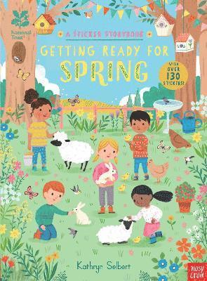 bokomslag National Trust: Getting Ready for Spring, A Sticker Storybook