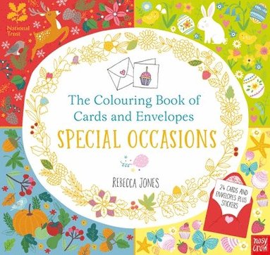 bokomslag National Trust: The Colouring Book of Cards and Envelopes: Special Occasions