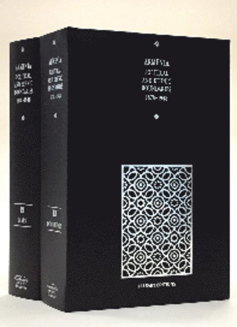 A. Burdett - Armenia Political and Ethnic Boundaries 1878-1948 2 Volume Hardback Set, Inbunden