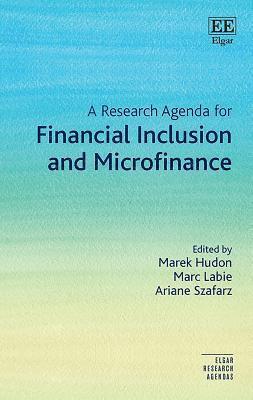 bokomslag A Research Agenda for Financial Inclusion and Microfinance