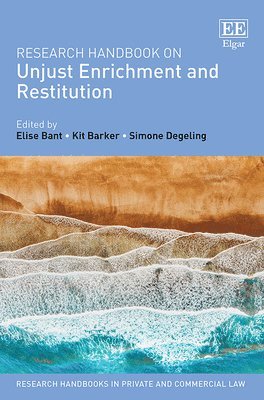 bokomslag Research Handbook on Unjust Enrichment and Restitution