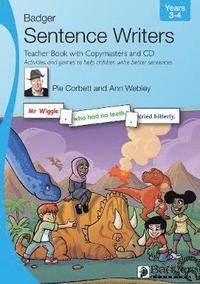 bokomslag Sentence Writers Teacher Book with Copymasters and CD: Years 3-4