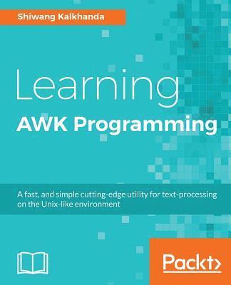 bokomslag Learning AWK Programming