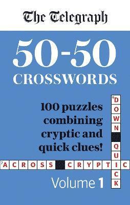bokomslag The Telegraph 50-50 Crosswords Volume 1