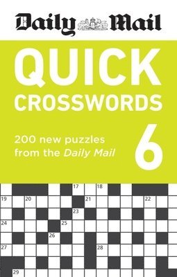 bokomslag Daily Mail Quick Crosswords Volume 6