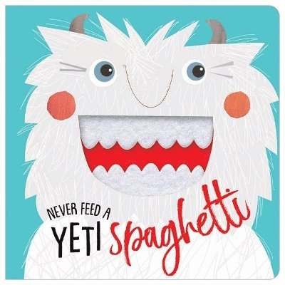 Never Feed a Yeti Spaghetti, Kartonnage