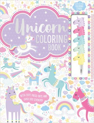 bokomslag Unicorn Coloring Book