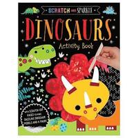 bokomslag Scratch and Sparkle - Dinosaurs Activity Book