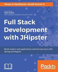 bokomslag Full Stack Development with JHipster