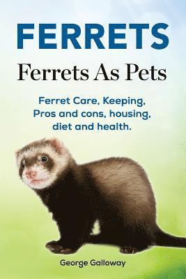 Ferrets. Ferrets As Pets. Ferret Care, Keeping, Pros and cons, housing, diet and health. 1