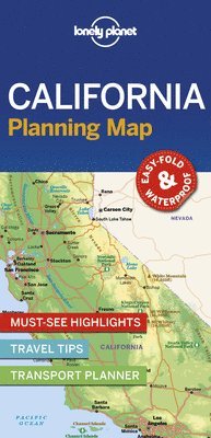 bokomslag Lonely Planet California Planning Map 1