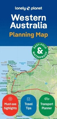 bokomslag Lonely Planet Western Australia Planning Map