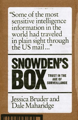 Jessica Bruder, Dale Maharidge - Snowden's Box, Häftad