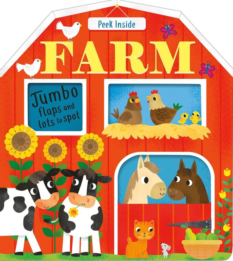 Becky Davies - Peek Inside: Farm, Kartonnage