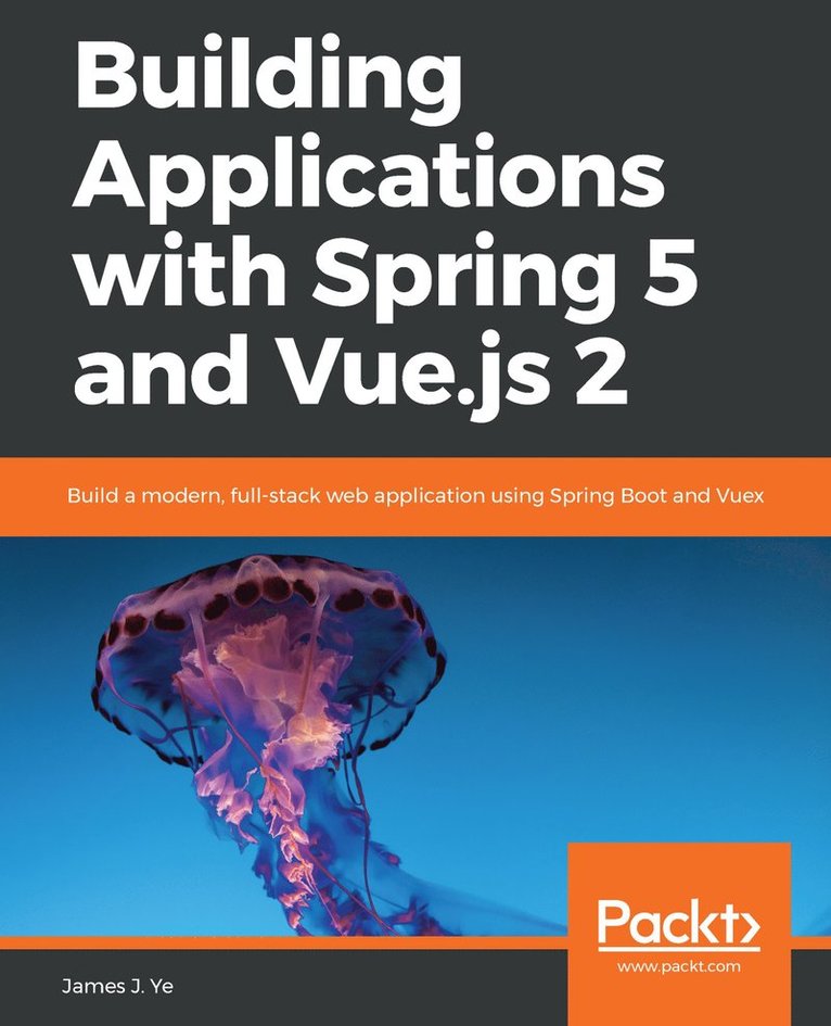 James J. Ye - Building Applications with Spring 5 and Vue.js 2, Häftad