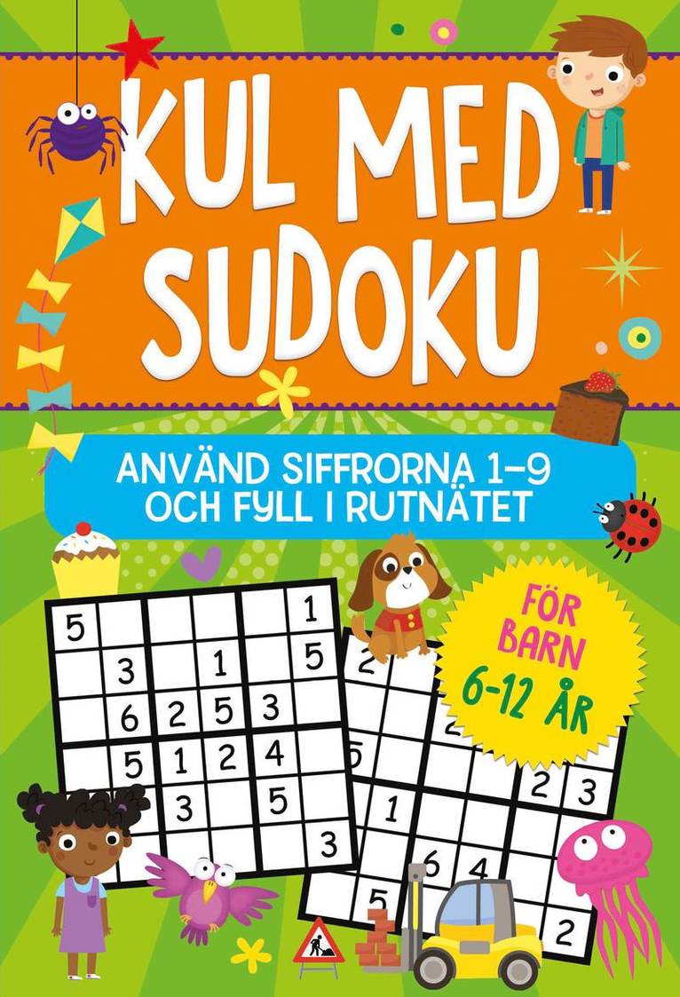 Kul med Sudoku : Använd siffrorna 1-9 och fyll i rutnätet 1