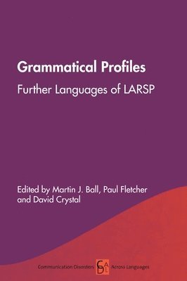 bokomslag Grammatical Profiles