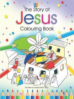 bokomslag The Story of Jesus Colouring Book