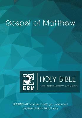 ERV Holy Bible Gospel of Matthew Paperback, Anglicized, (Easy to Read Version) 1