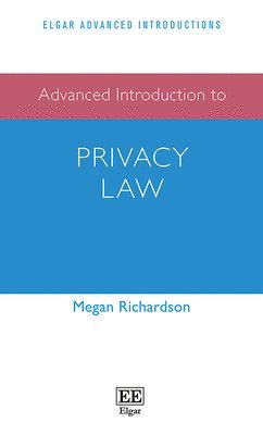 bokomslag Advanced Introduction to Privacy Law