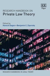bokomslag Research Handbook on Private Law Theory