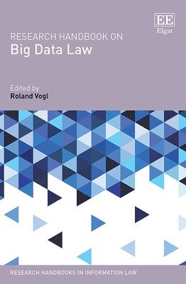 Research Handbook on Big Data Law 1
