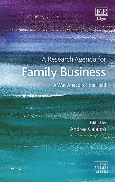 bokomslag Research Agenda for Family Business