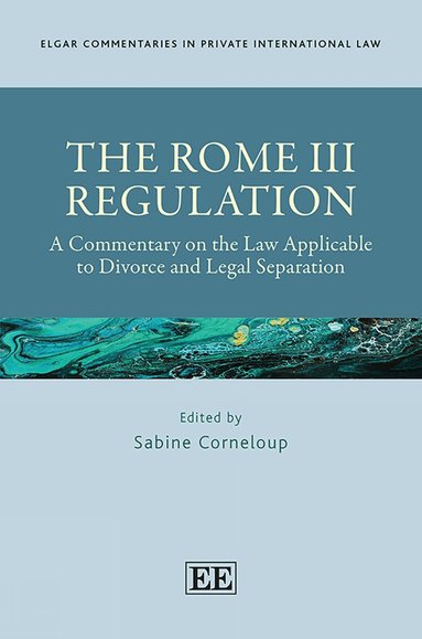 Sabine Corneloup - Rome III Regulation, Inbunden
