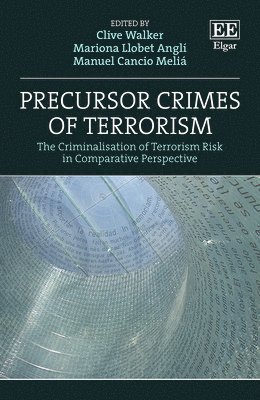 bokomslag Precursor Crimes of Terrorism