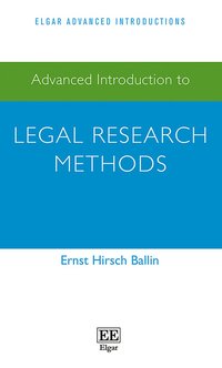 bokomslag Advanced Introduction to Legal Research Methods