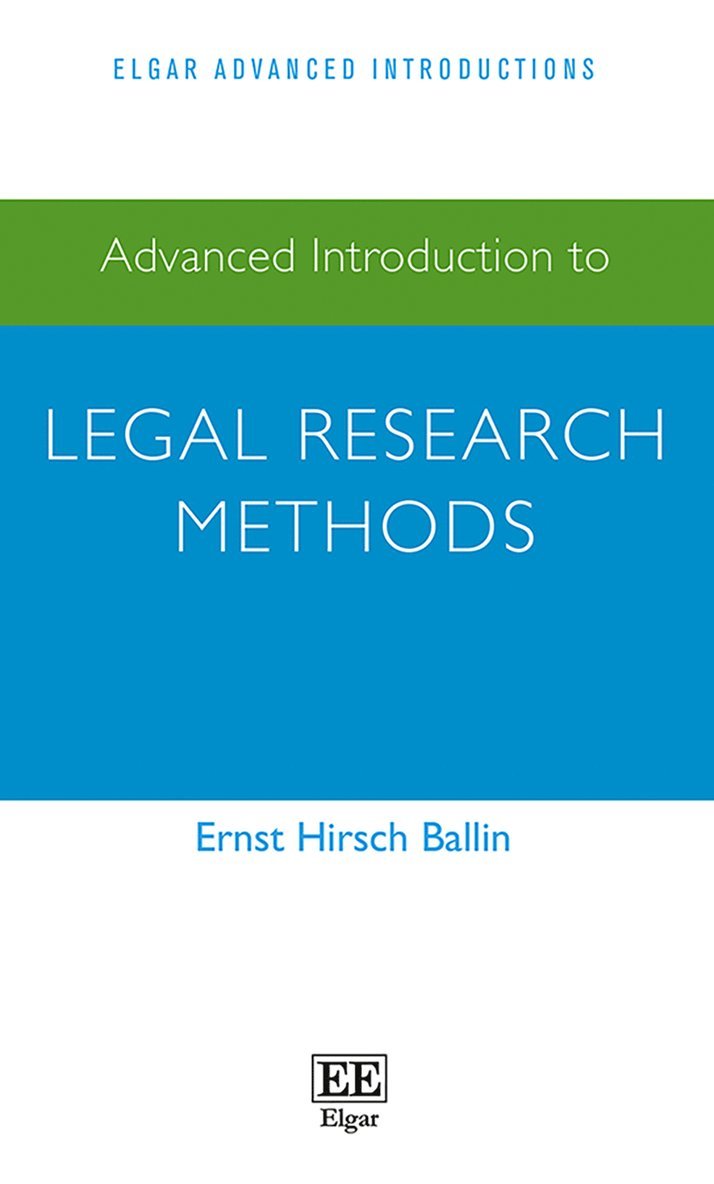 Advanced Introduction to Legal Research Methods 1