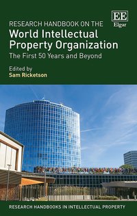 bokomslag Research Handbook on the World Intellectual Property Organization