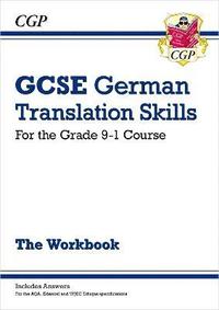 bokomslag GCSE German Translation Skills Workbook: includes Answers (For exams in 2025)
