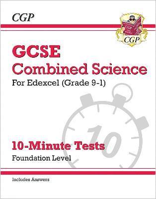 bokomslag GCSE Combined Science: Edexcel 10-Minute Tests - Foundation (includes Answers)