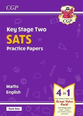 bokomslag KS2 Maths & English Year 6 SATS Practice Papers: Pack 1 - for 2025 (with free Online Extras)