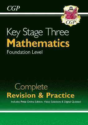 New KS3 Maths Complete Revision & Practice - Foundation (includes Online Edition, Videos & Quizzes) 1