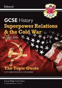 bokomslag GCSE History Edexcel Topic Revision Guide - Superpower Relations and the Cold War, 1941-1991